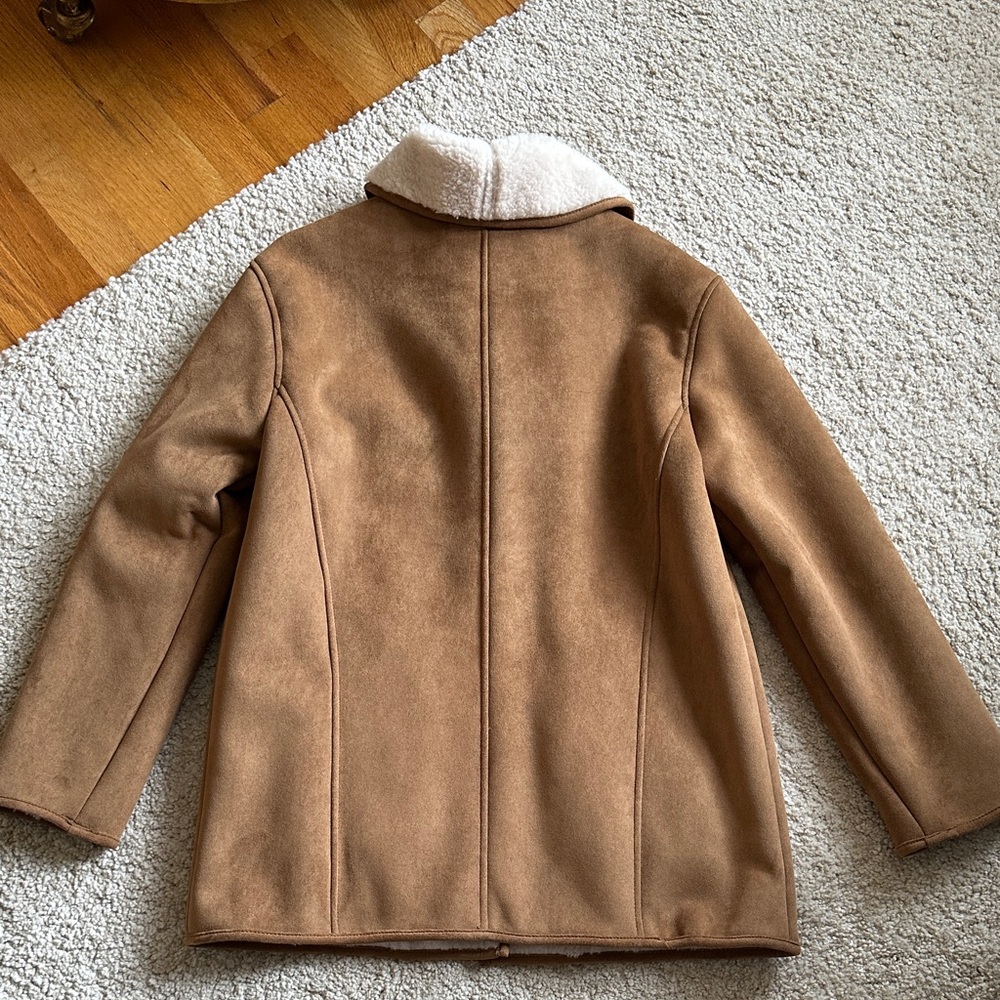 Zara Women's Mid Length Double-Faced Coat - Picture 3 of 4